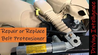 Repair or Replace Seat Belt Pretensioner or SRS System Components? Cadillac GM Ford Honda Toyota