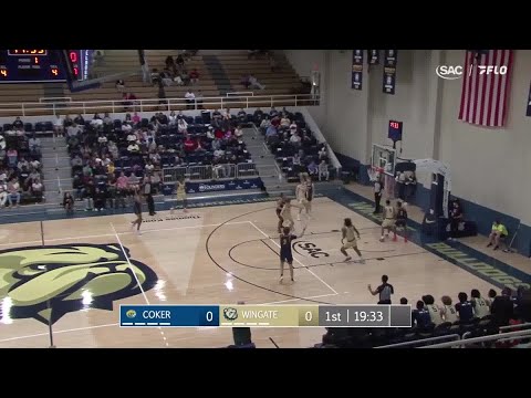 Coker vs Wingate - Men's | SAC Highlights