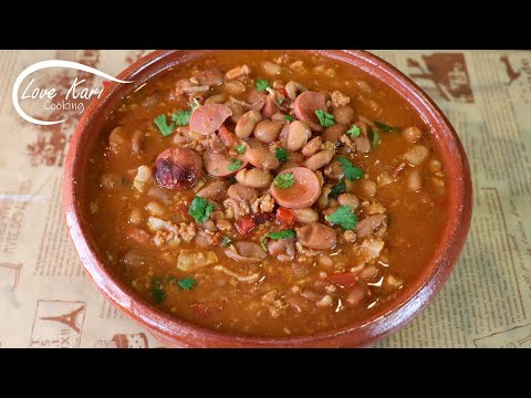 Charro Beans Frijoles Charros (Rancheros) Receta Mexicana