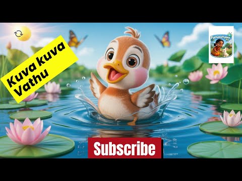 Kuva Kuva Vathu குவாக் குவாக் வாத்து குள்ளக் குள்ள வாத்து Tamil Rhymes & Kids Songs