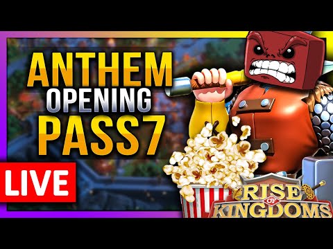 Anthem Pass7 Opening! #3 LIVE 🔴 1415 (Rhony & Fleisch) vs K13 K17 - Rise of Kingdoms ROK Fleisch