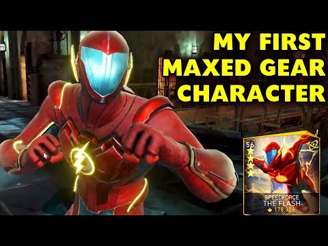 Injustice 2 Mobile. Level 60 Gear on Speedforce The Flash! Gameplay and Amazing Look Change!
