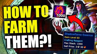 How To Farm SHADOWFLAME ESSENCES In Patch 10.1? WoW Dragonflight Goldfarming & Goldmaking Guide