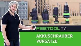 Akkuschrauber Vorsätze (Festool TV Folge 261)