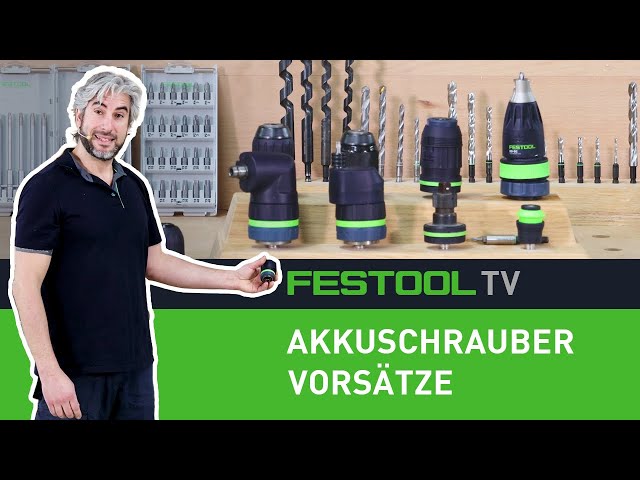 Video Teaser für Akkuschrauber Vorsätze (Festool TV Folge 261)