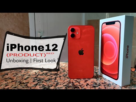 iPhone 12 (Product)RED | Unboxing & First Look