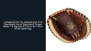 Video thumbnail: Rawlings Heart of the Hide R2G 33" Baseball Catcher's Mitt Review