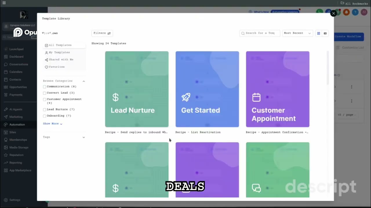 Synapse CRM Showcase