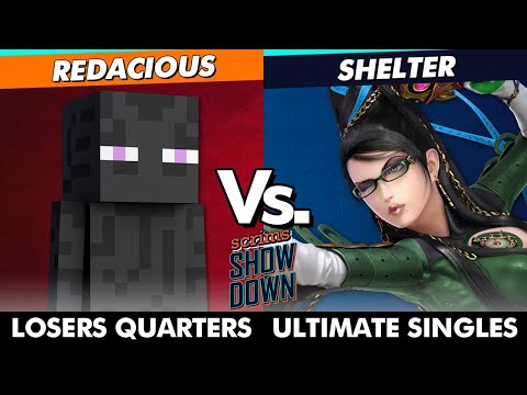 Scrims Showdown 104 Losers Quarters - Redacious (Steve) Vs. Shelter (Bayonetta) SSBU Ultimate