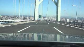 preview picture of video '明石海峡大橋をNEX-5Nでドライブする　（driving Akashi Channel Bridge with NEX-5N)'