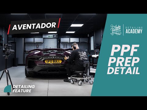 Getting ready for PPF - Lamborghini Aventador