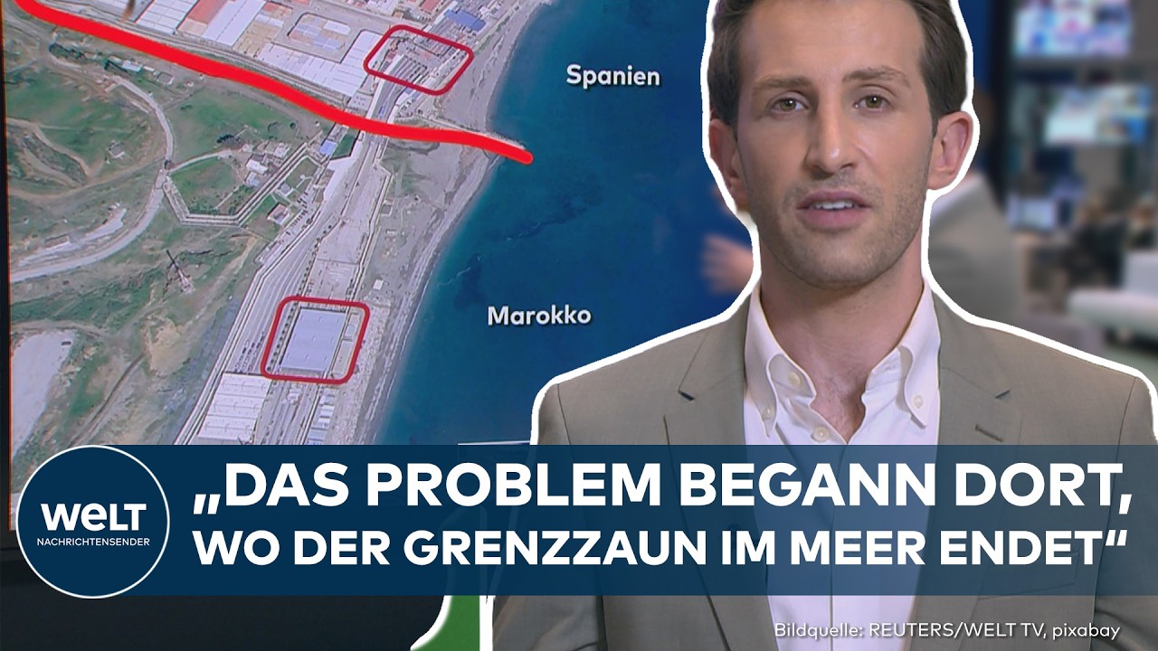 CEUTA: "Eine echte Festung!" Sechs Meter Zaun – und trotzdem kamen Tausende!
