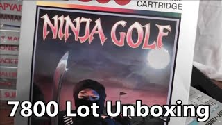 Big Atari 7800 Lot Unboxing - The No Swear Gamer Ep 7