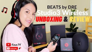 Video thumbnail for BEATS by DRE Studio3 Wireless Over-Ear Headphones | Home Studio Unboxing Series | EmmTV by EmmTV