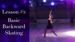 How to Ice Skate Backwards, Basic Backward Skating Lesson