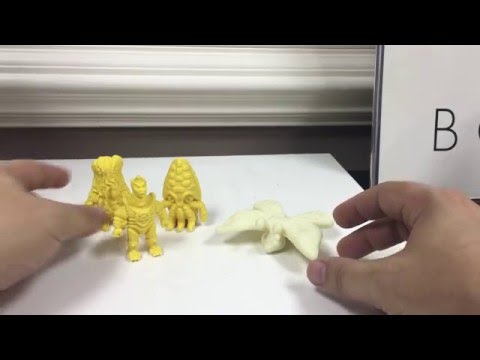 Oscar Torres Custom Printed NES GODZILLA Figures!