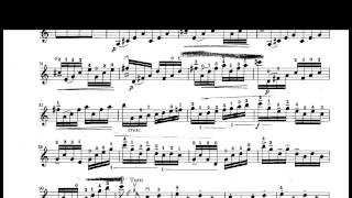Vivaldi Concerto in A Minor third movement violin sheet music