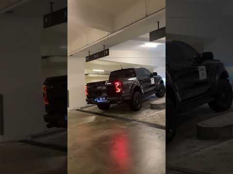 Listen to the Ranger Raptor V6 in the carpark | Factory Ford Performance Exhaust #exhaust #raptor