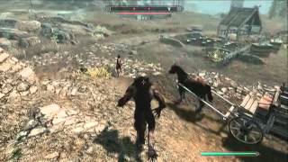 Skyrim: Fully perked werewolf