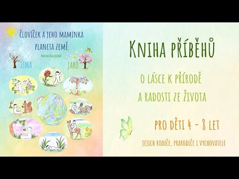 Kniha pro děti "Človíček a jeho maminka planeta Země"