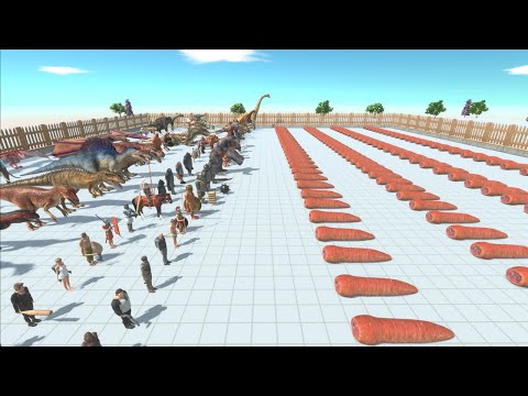 100 Blade Worm vs Every Faction - Animal Revolt Battle Simulator