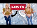 Trying On Different Sizes Of LEVI S Jeans DISASTER