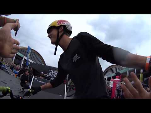 Fabio Wibmer at DROP AND ROLL TOUR!!! EUROBIKE 2017