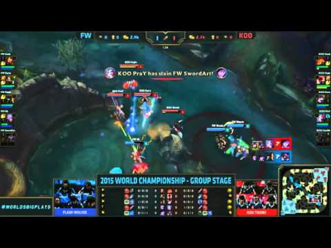 FW vs KOO - Triple Casualties at Level 1!