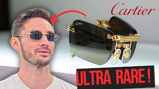 5 RAREST Cartier Glasses + Sunglasses