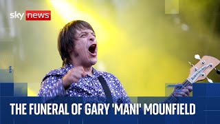 Download lagu Mourners pay their respects to The Stone Roses bassist Gary 'Mani' Mounfield mp3