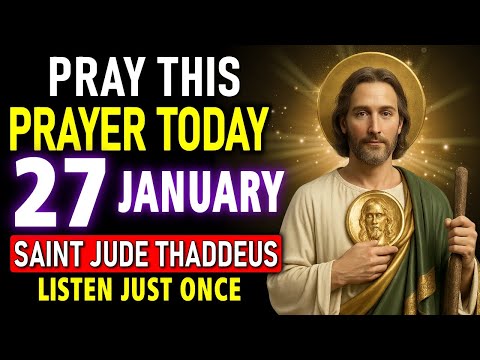 ✝️New Powerful Prayer to SAINT JUDE THADDEUS 🙏 for Difficult and Urgent Causes