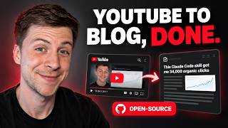 i built a youtube to blog converter and open-sourced it