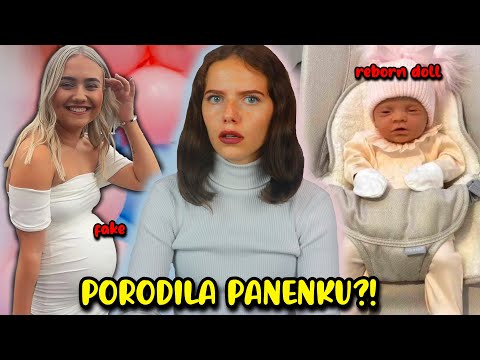 9 měsíců falšovala těhotenství, PANENKU VYDÁVALA ZA DÍTĚ | Tiktok kauza Kira Cousins | Just Justýna