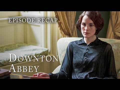 Lady Mary Struggles with Grief | S04 E01| Downton Abbey