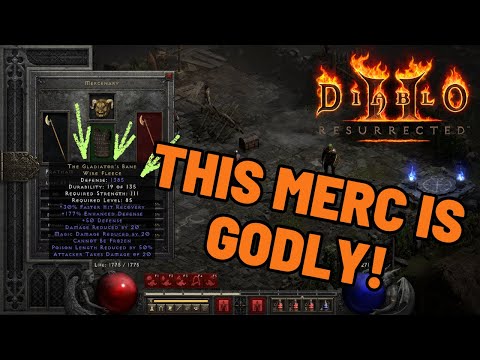 THE BEST TRAVINCAL MERC has been found! D2R Mercenary Guide