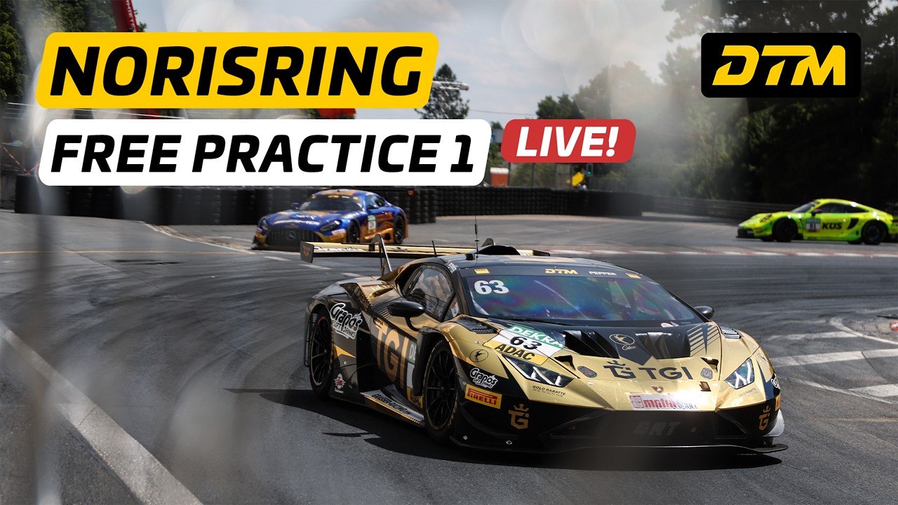 LIVE: DTM Norisring 2026 – Free Practice 1 🏁⏱️ | DTM 2026