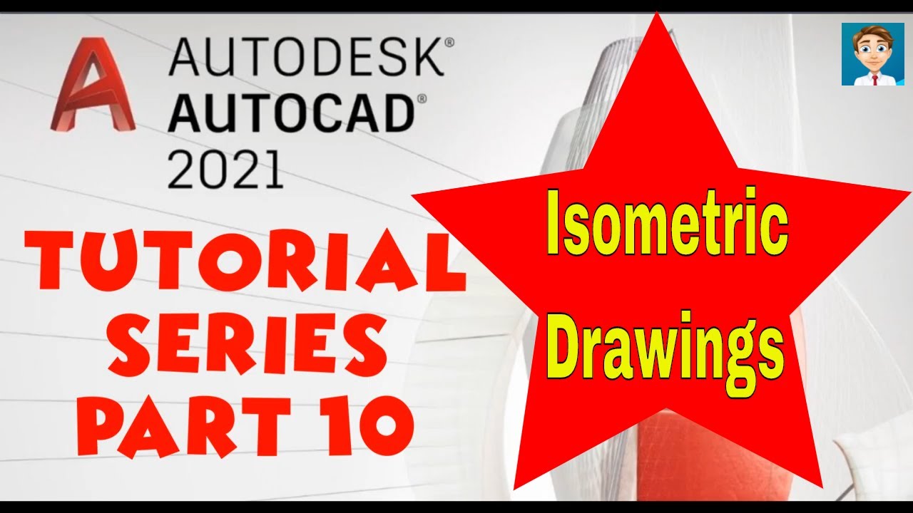 Autocad 2021 - Tutorial for beginners | Part 10 | Autocad 2021 Full | Isometric Drawings
