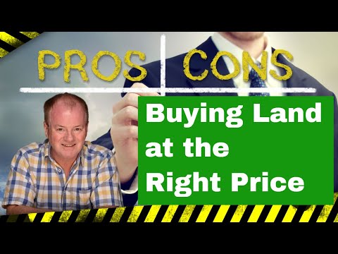 Buying Land at the Right Price to Build a House is Essential