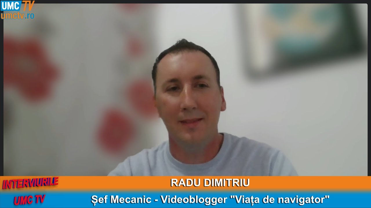 RADU DIMITRIU, absolvent UMC și cel mai mare vlogger și influencer român dintre navigatori