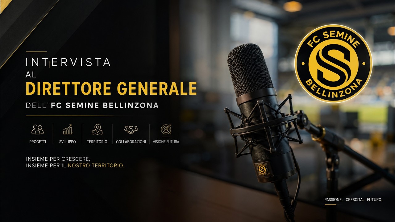 🔥 Il Futuro del FC Semine Bellinzona! Parla il Direttore Generale Angelo Di Federico #bellinzona