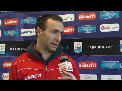 Gubbio-Triestina 1-1 Intervista al Capitano Ettore Marchi (www.cronacaeugubina.it)