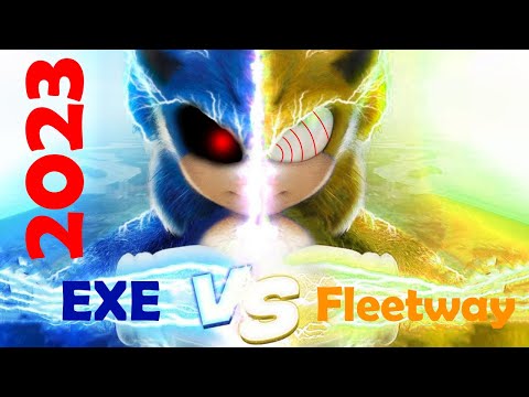 Fleetway Vs Sonic.EXE (Exetior) 
