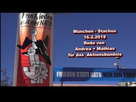 Anti-Siko 16.2.2019 Rede von Andrea und Mathias  für das Aktionsbündnis