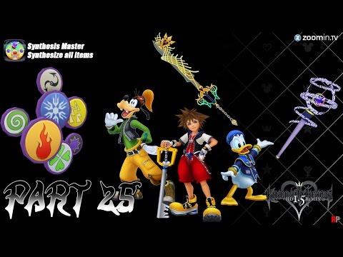 Kingdom Hearts Final Mix 1.5 HD (PS3) Part 25 - Full Synthesis Guide/Ultima Weapon