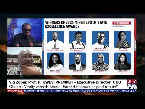 Ghana's Vanity Awards Mania: Earned honours or paid tribute? | PM Express (8-6-26)
