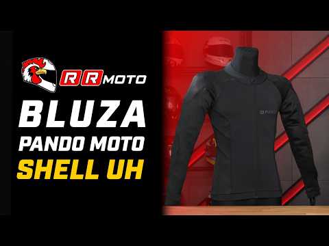 PANDO MOTO SHELL UH _ certyfikowana bluza motocyklowa AA z ochraniaczami SAS_TEC