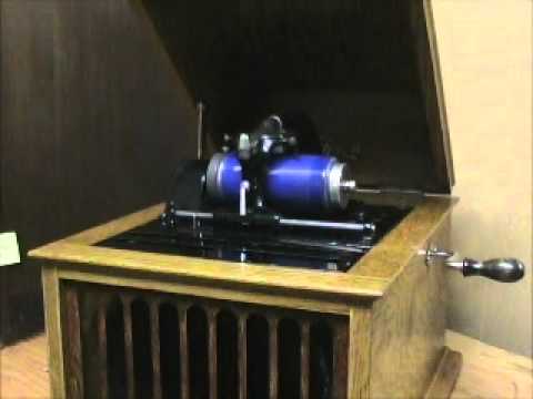 THAT FUNNY JAS BAND FROM DIXIELAND by Collins & Harlan Blue Amberol Cylinder