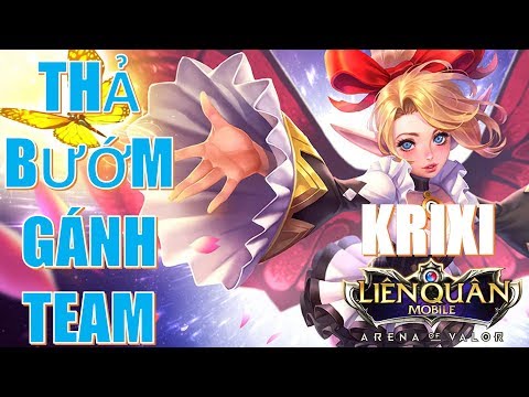 Trang bị 1 combo 1 mạng dễ dàng cho KRIXI gánh đội mùa 8 Liên quân Arena of Valor