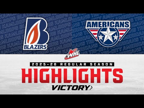 Kamloops Blazers at Tri-City Americans 01/25 | WHL Highlights 2025-26