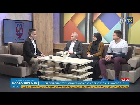 DOBRO JUTRO TK| Nedžad Vehabović prof. u Behram-begovoj medresi, Amina Kunić i Emrah Suljkić